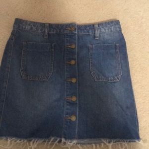 denim skirt